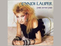 Okadka singla "Time After Time" Cyndi Lauper